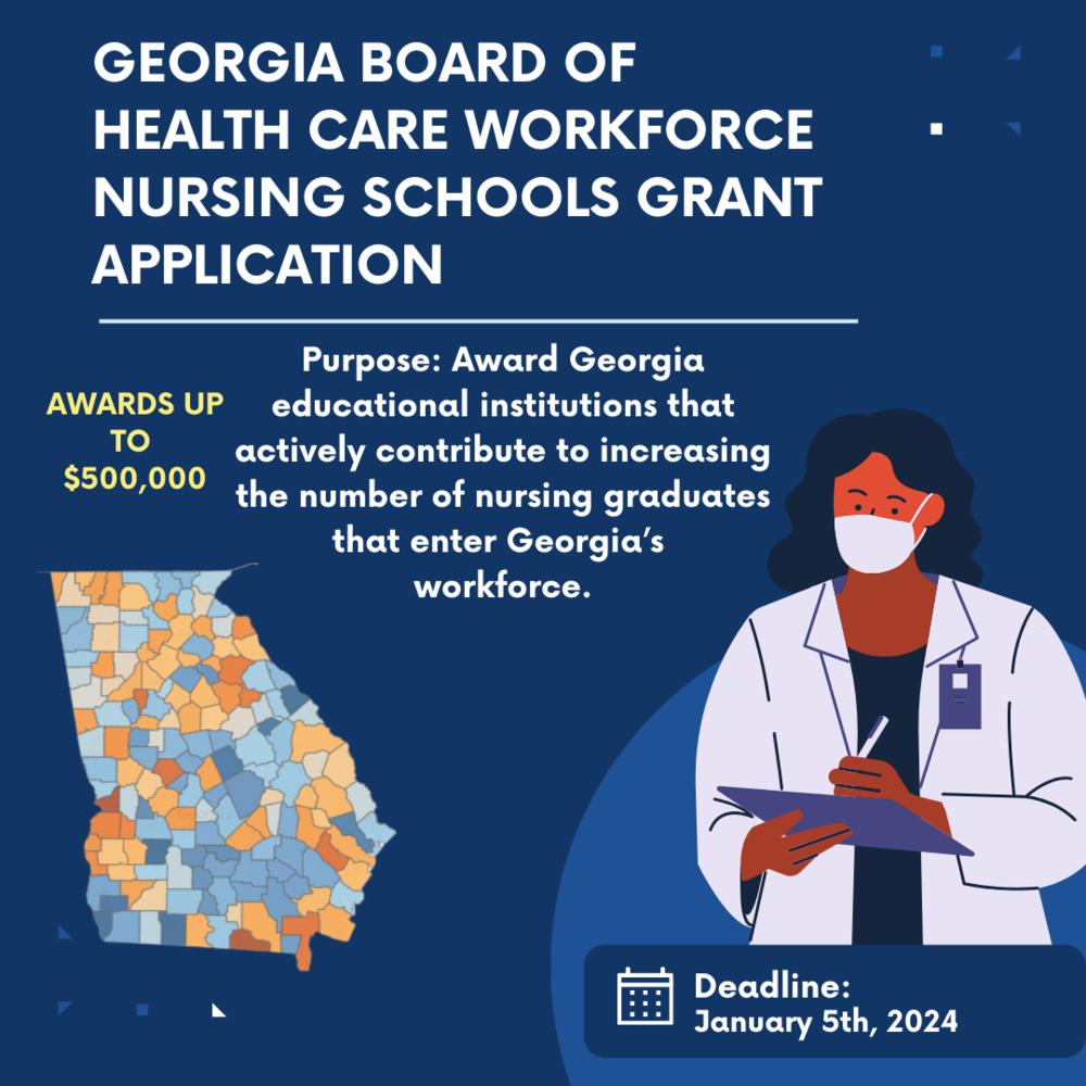 GBHCW Nursing Schools Grant Application open! Board of Health